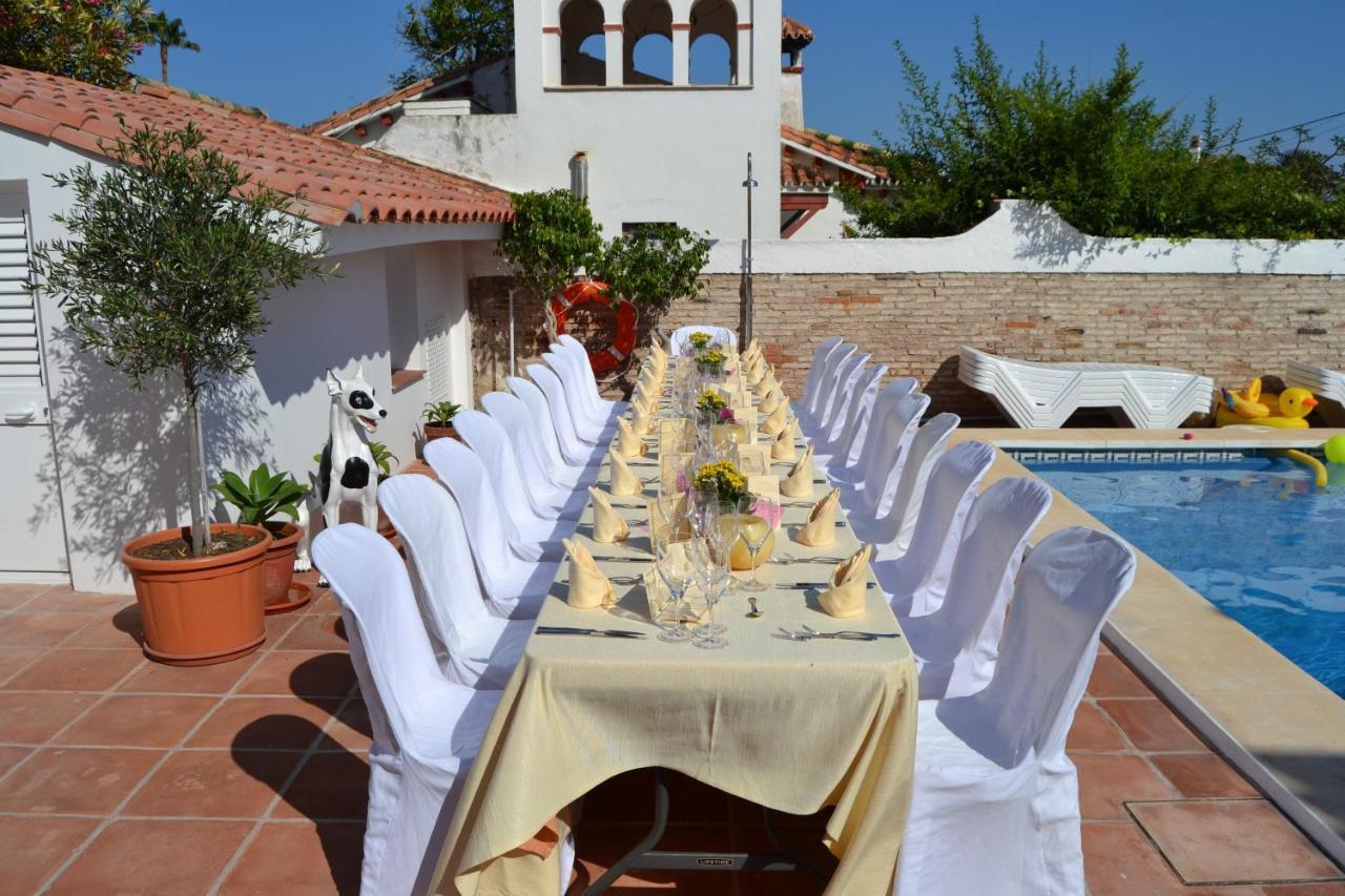 El Descanso - By Costadelsolholiday Family Villa By Marina Heated Private Pool! 贝纳尔马德纳 外观 照片