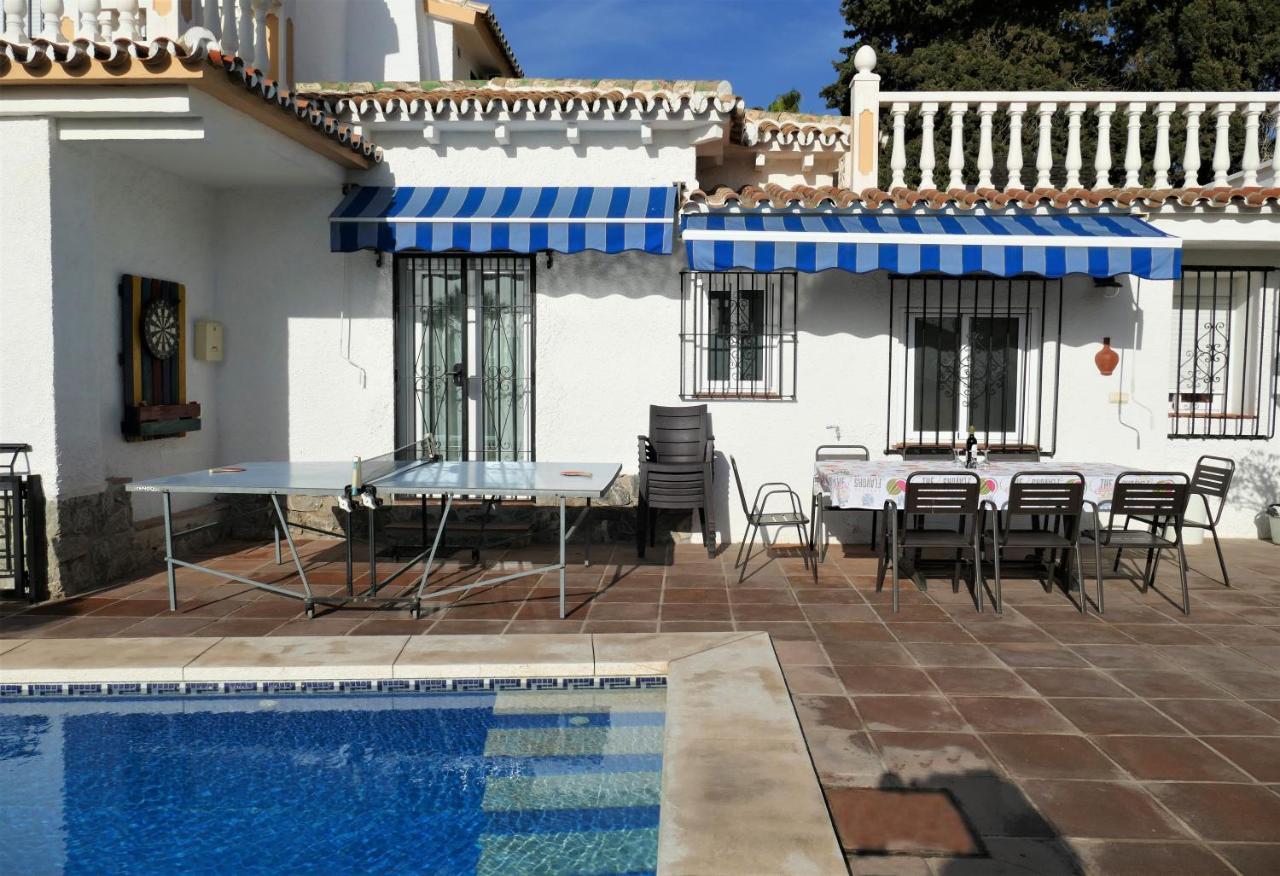 El Descanso - By Costadelsolholiday Family Villa By Marina Heated Private Pool! 贝纳尔马德纳 外观 照片